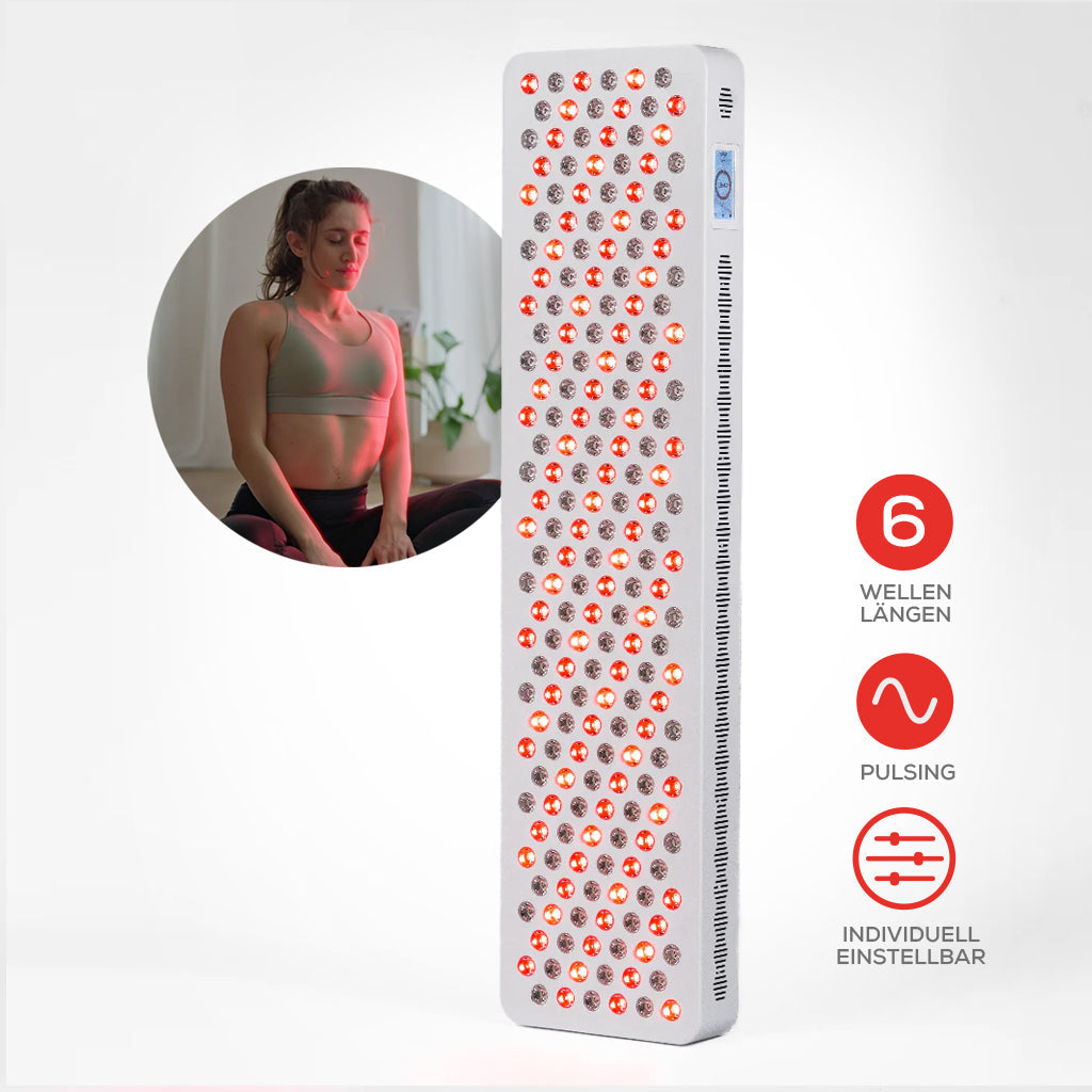 heilys Gen200 Rotlichtpanel – LED-Lichttherapie für Muskeln & Haut