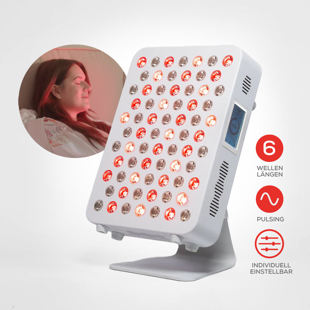 heilys Gen70 Rotlichtpanel für gezielte Haut- und Muskeltiefenbehandlung