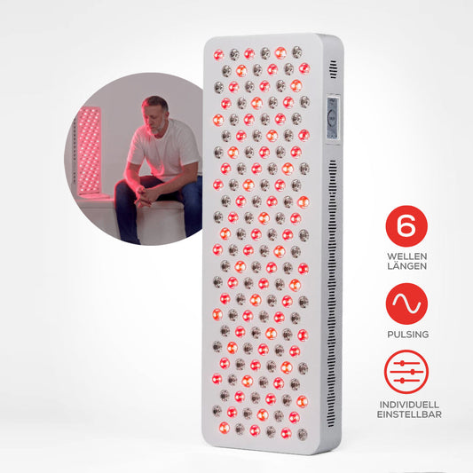 heilys Gen100 Rotlichtpanel für Hautpflege & Regeneration